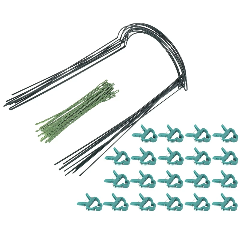 

10 Pack Plant Supports Metal Interlinking Plant Support Ring Garden Plant Stakes Garden Border Support Ring Plant Stick