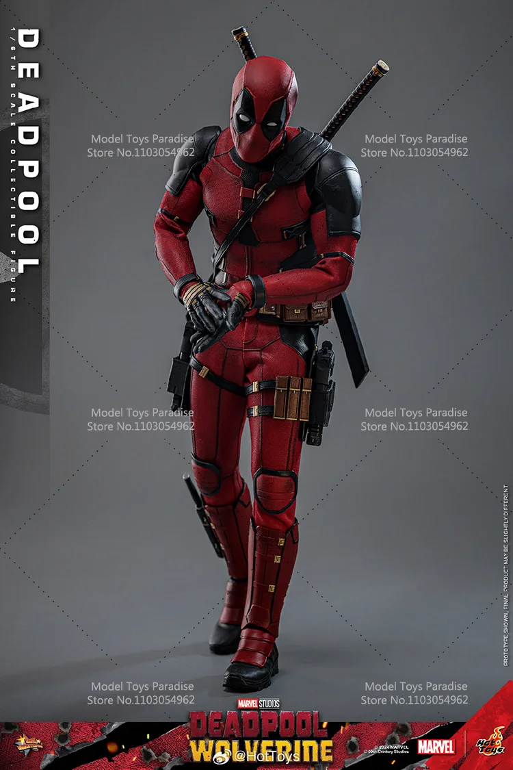 HOTTOYS HT MMS746 1/6 Collectible Deadpool 3 Deadpool & Wolverine Special Edition Antihero Full Set 12inch Soldier Action Figure