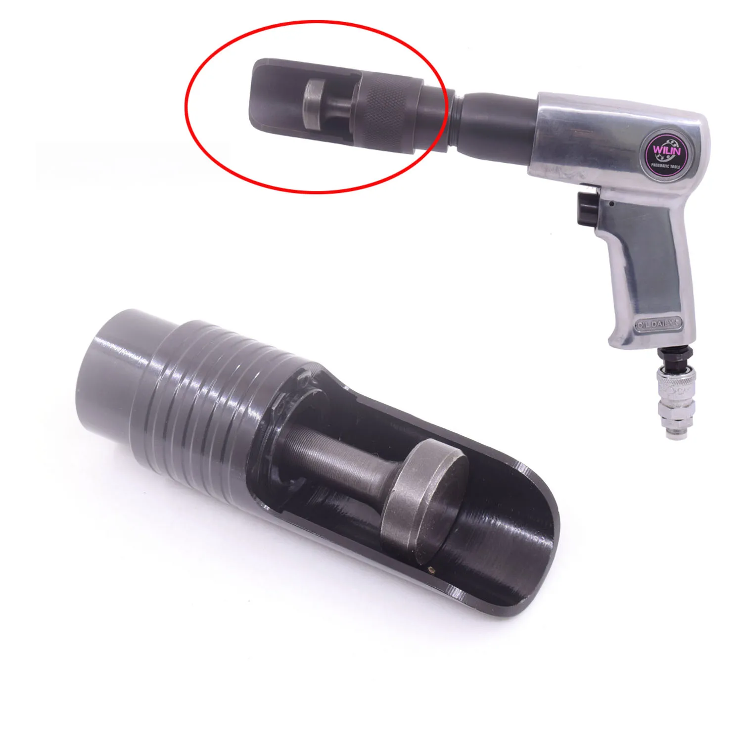 

Closing Lock Seam Hammer BitFor190/250 Air Hammer Air Shovel Pneumatic Tools-Hammer To Knocks- Down Radius Fittings Straight