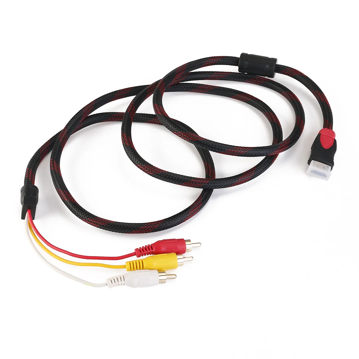 

1.5m 5ft Convert Cable Gold Plated Connectors High Signal Transfer Rate Corrosion Resistance Reinforced Shielding