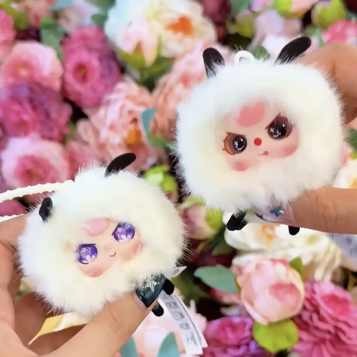 New Baby Three Hello Friend Bee Series Mini Genuine Blind Box Fashionable Popular Dolls Cute Bag Pendant Adult Gift  Keychain