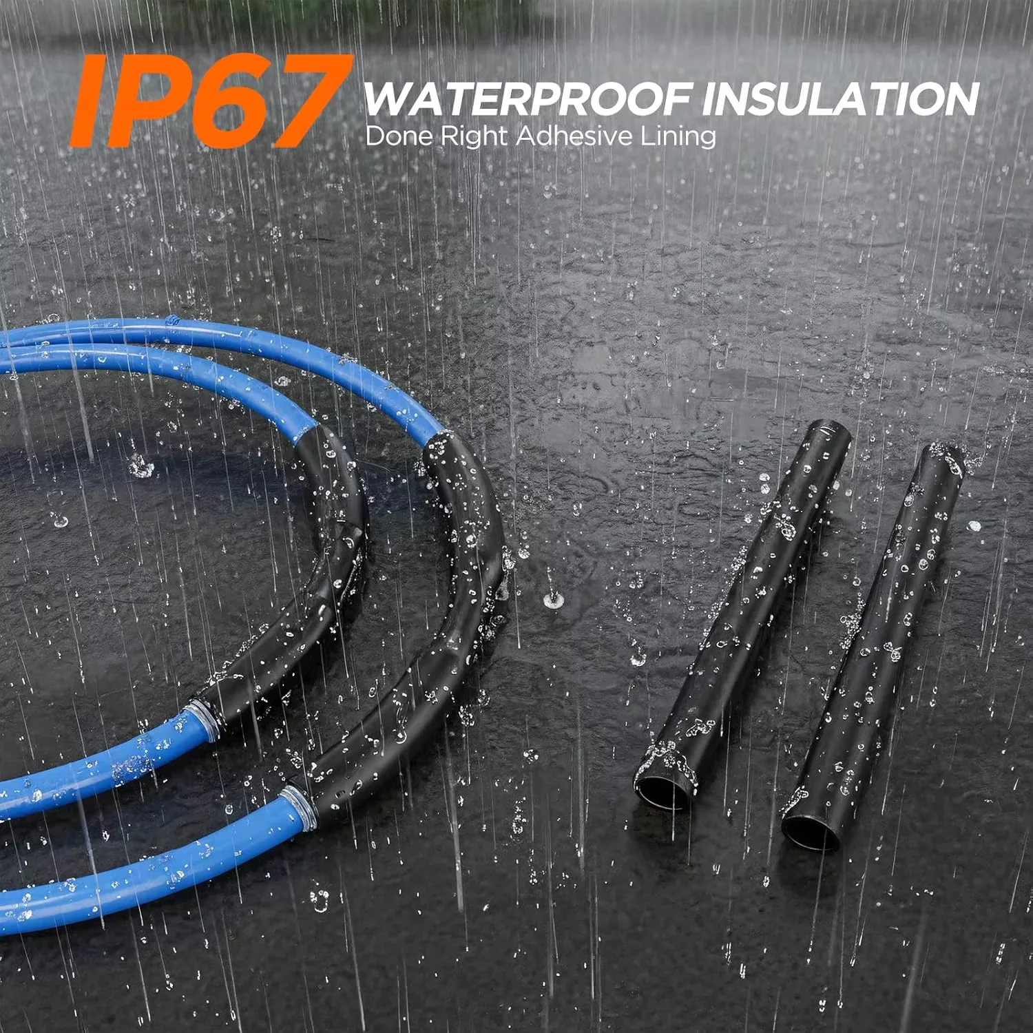 3:1heat shrink tubing，double walled，waterproof，marine，automotive grade，corrosion-resistant，suitable for wire splicing，maintenanc