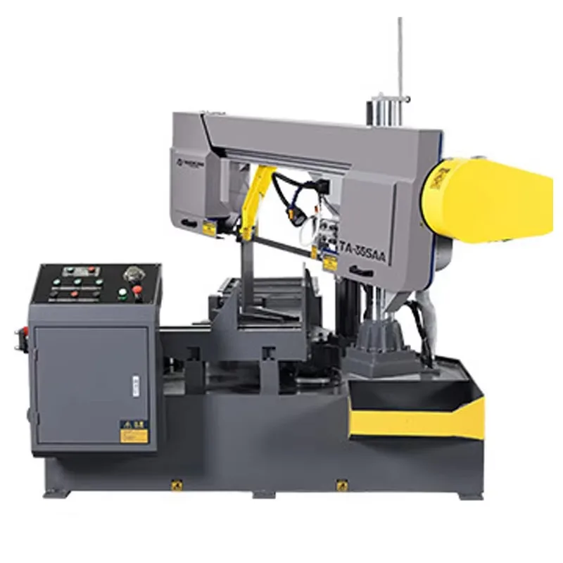 60-degree and 45-degree Bevel Saws Angle Steel Profile Saw Blades Hydraulic Three-phase Cutting Machine