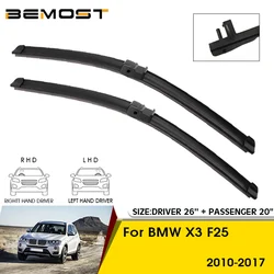 Car Wiper Blades For BMW X3 F25 2010-2017 Windshield Windscreen Front Window Blades 26