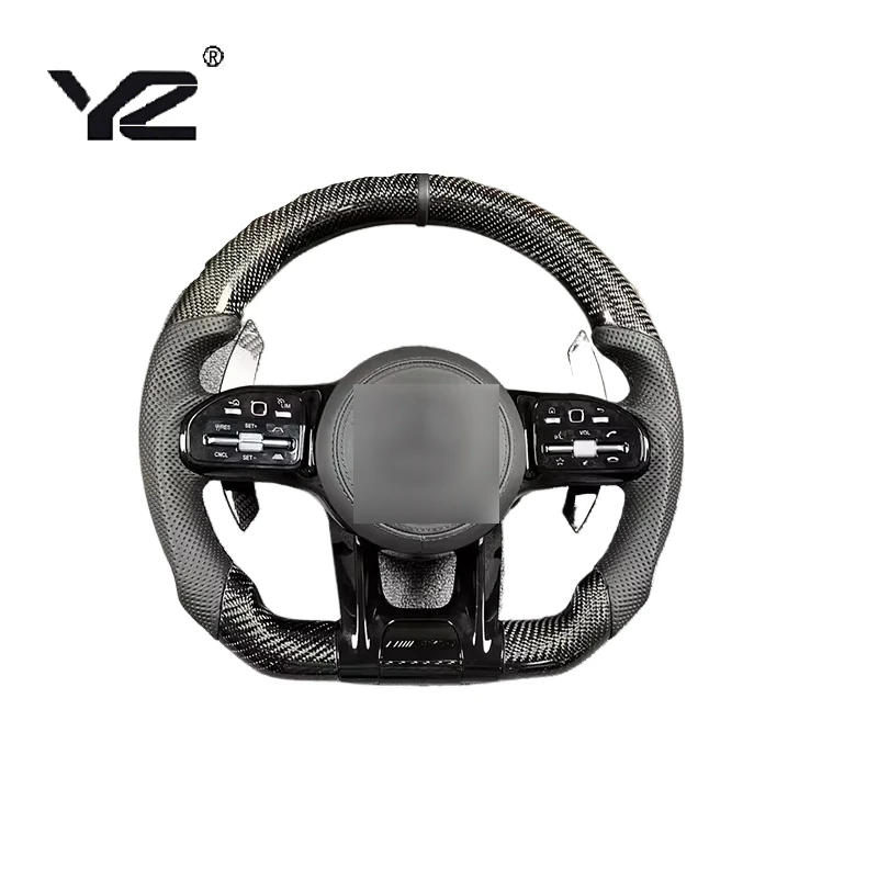 

Hot-selling Carbon Fiber Steering Wheel for Amg W204 W205 W167 W213 W222 W207 W212 Car Steering Wheel