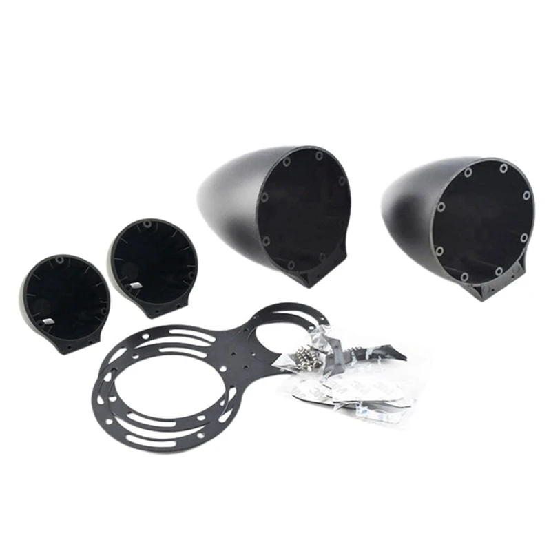 

2Set 3.5 Inch Car Midrange Speaker Base Car Horn Modified 3-Way Speaker Bracket Car 3-Way Frequency Mold Bracket