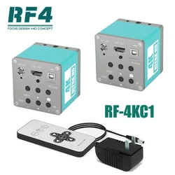 RF4 HDMI USB 1080P 60FPS 4K kamera przemysłowa elektroniczna cyfrowa inokularowa obserwacja mikroskopowa kamera PCB