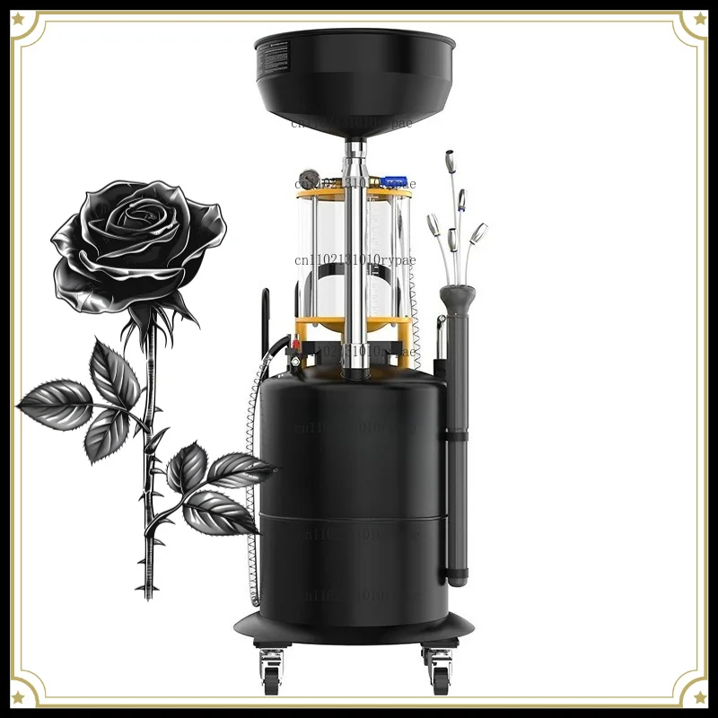 Pneumatic Waste Oil Receiver Tank Replacement Device for Automobiles