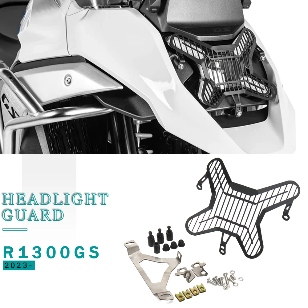 

Motorcycle Accessories For BMW R1300GS R1300 GS R 1300 GS r1300gs 2023 2024 Headlight Protector Head Lights Grille Guard Cover