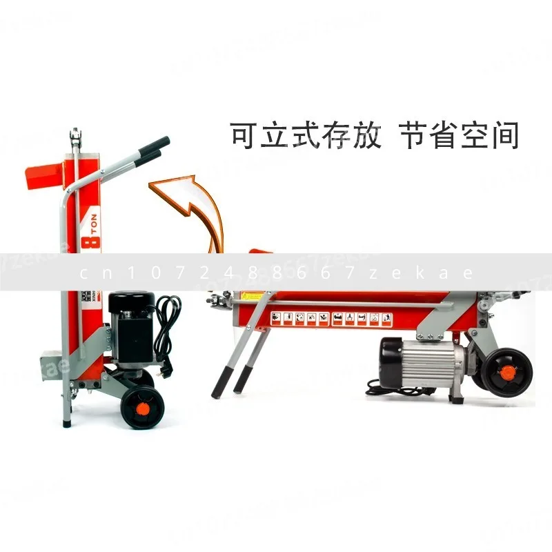 

220 В небольшой электрический гидравлический дровокол, одноручный клапан, дровокол, бытовой