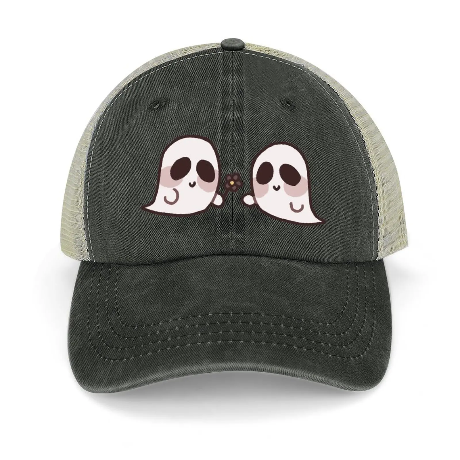 

Ghosts in loveCap Baseball Cap Rave Golf Cap New In The Hat Fashion Beach Hats For Women Men's