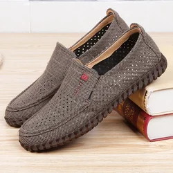 2021 NEW HIGH QUALITY SNEAKERS MEN'S SHOES SUMMER HOLLOW MEN'S NET SHOES SPRING MESH BREATHABLE SOLID SOFT BOTTOM TRAVEL SHOES