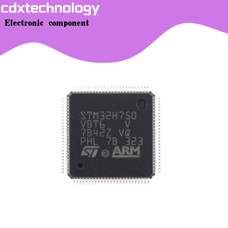 Original STM32H750VBT6 LQFP-100 ARM Cortex-M7 32-bit microcontroller-MCU