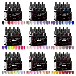 8pc Nail Gel Polish Set Semi Permanent DIY Nail Art Painting Gel Polish Kit For Nails Manicure Design Soak Off UV LED Vernis