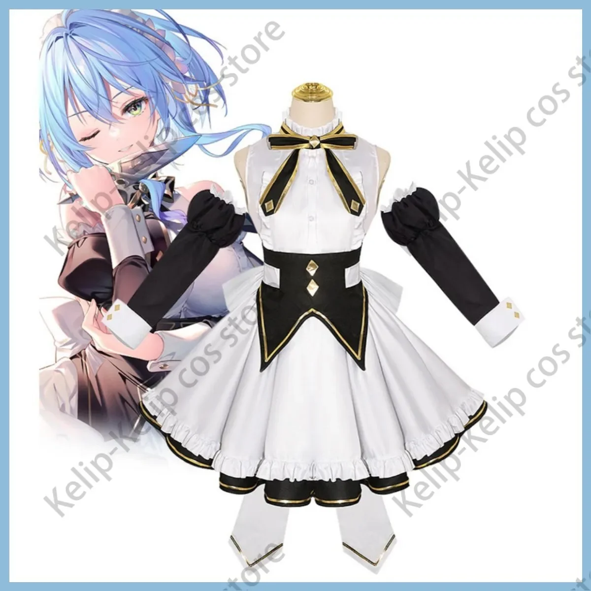 Anime The Vexations of A Shut-In Vampire Princess Villhaze Cosplay Costume Wig Princess Dress Lolita Woman Sexy Carnival Suit