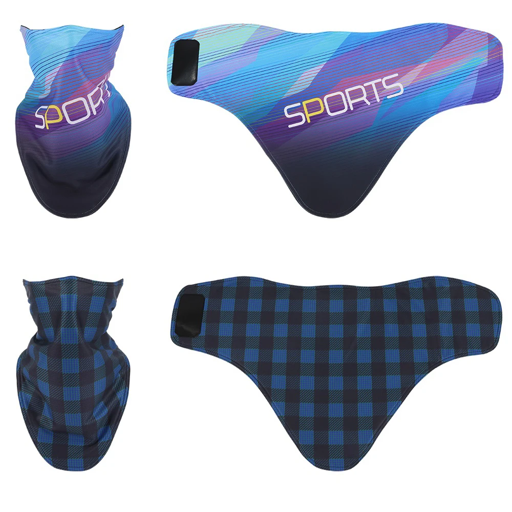 قناع صوف لركوب الدراجات على الجليد في الهواء الطلق، وشاح رياضي لكامل الوجه، غطاء رأس حراري، قناع ركوب الدراجات في الشتاء