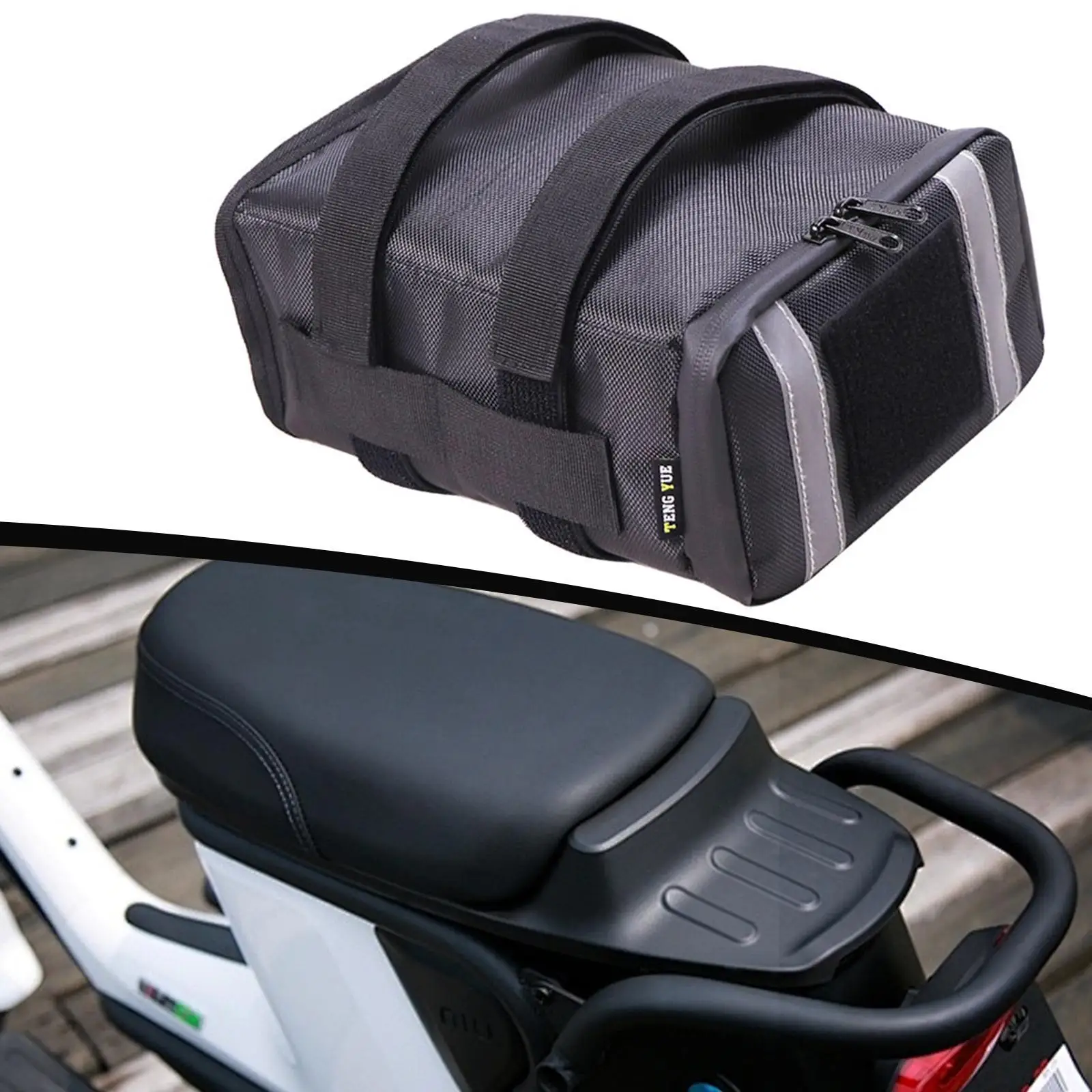 

Bicycle Rear Rack Bag Bike Pannier Storage Portable Pouch Luggage Bag for Shopping Outdoor Cycling Travel Accessories