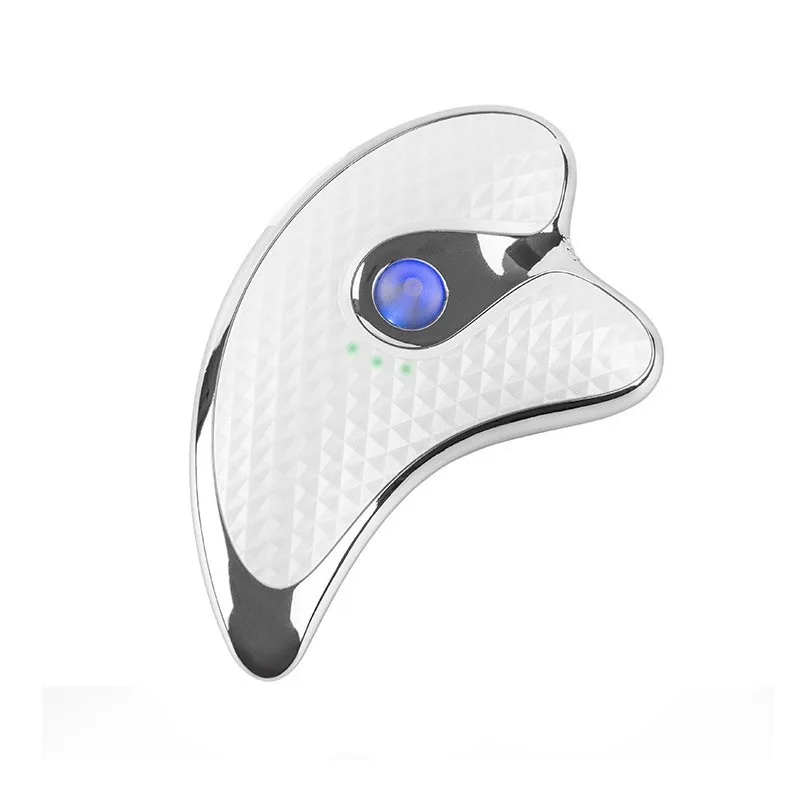 The New Electric Vibration Heating Small Dolphin Micro Current Scrapping Board Beauty Instrument Composite Material HANRIVER