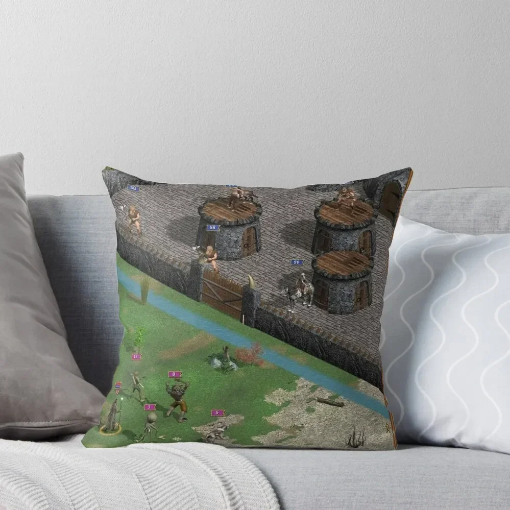 

Heroes of Might & Magic IV Throw Pillow Cushion Cover For Sofa Decorative Cushions New year pillow