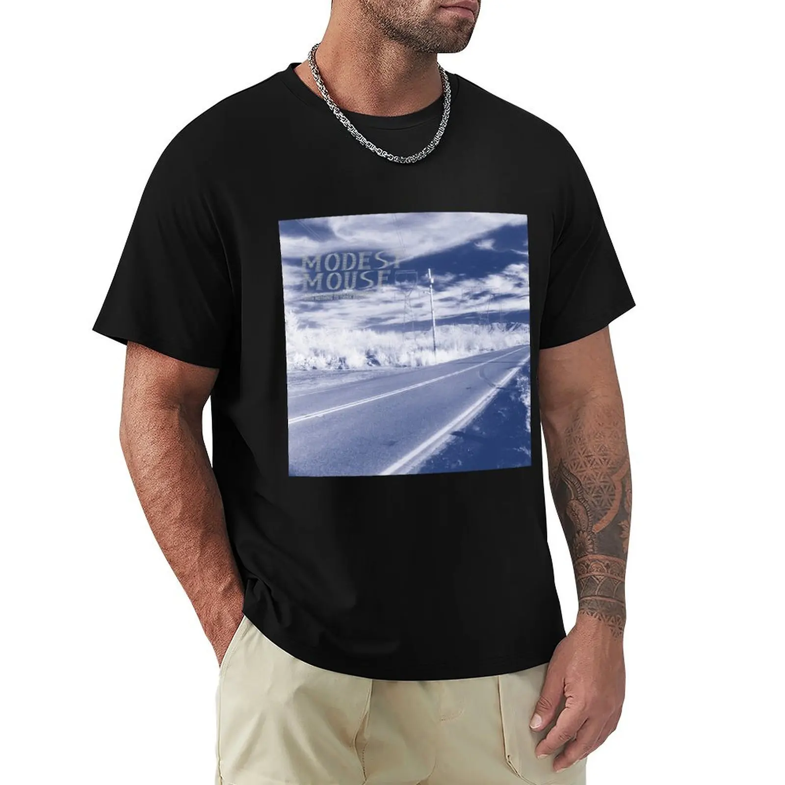 Modest Mouse this is a long drive for someone with nothing to think about T-Shirt High Elasticity Sports Tee Shirt