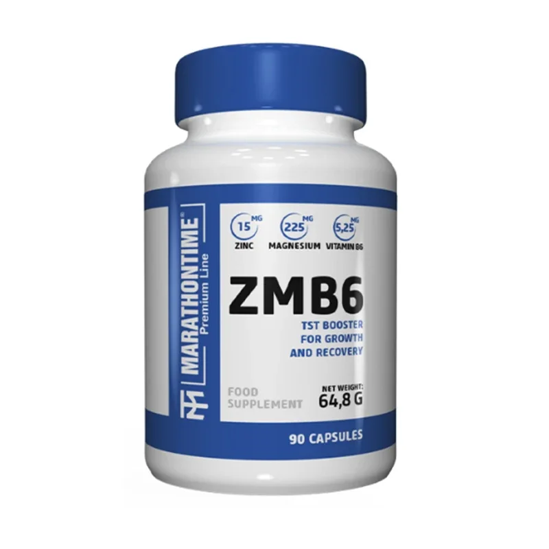 90 Pills Zinc Magnesium Vitamin 6 Capsules Maintain Levels Muscle Function Relieve Fatigue Accelerate Recovery