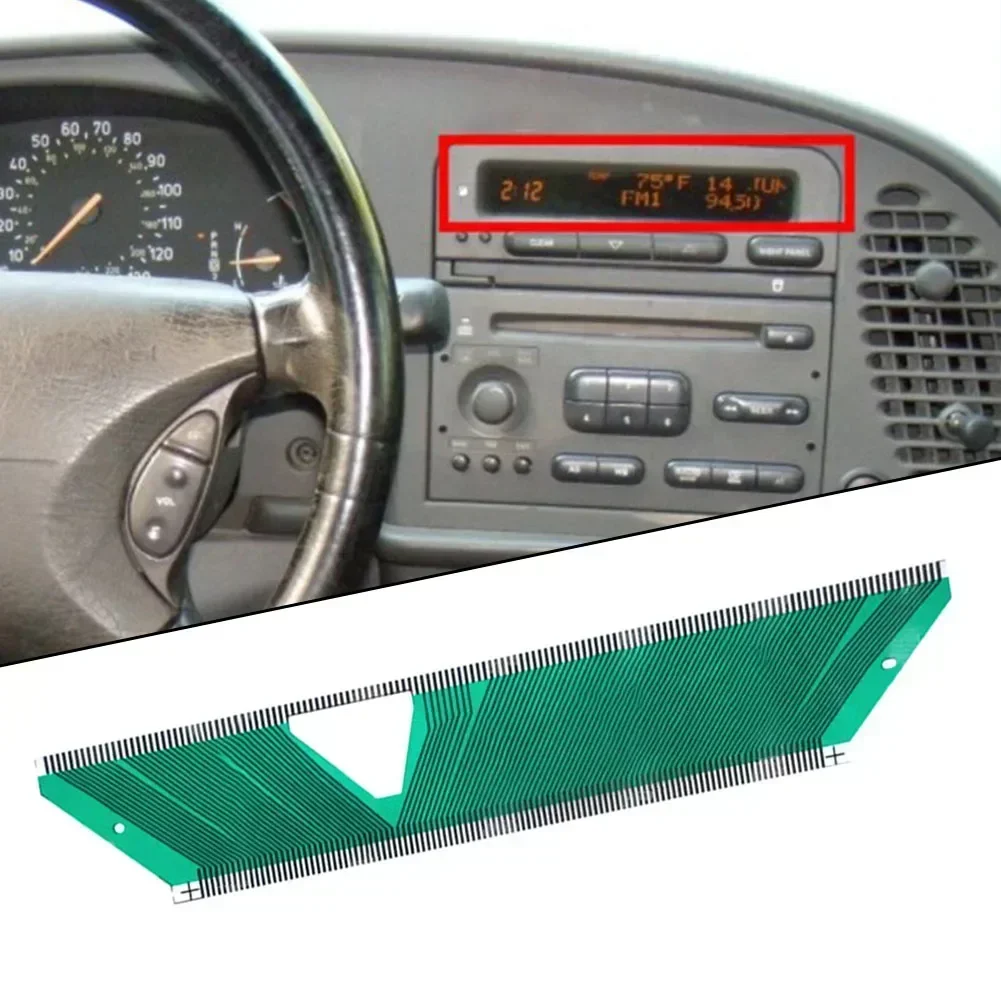 1pc Flat Ribbon Cable Display Pixel Missing Repair For Saab 9-5 SID2 Infocenter Sedan/ Wagon 1998-2005 #5371380/ 5263249/5038187
