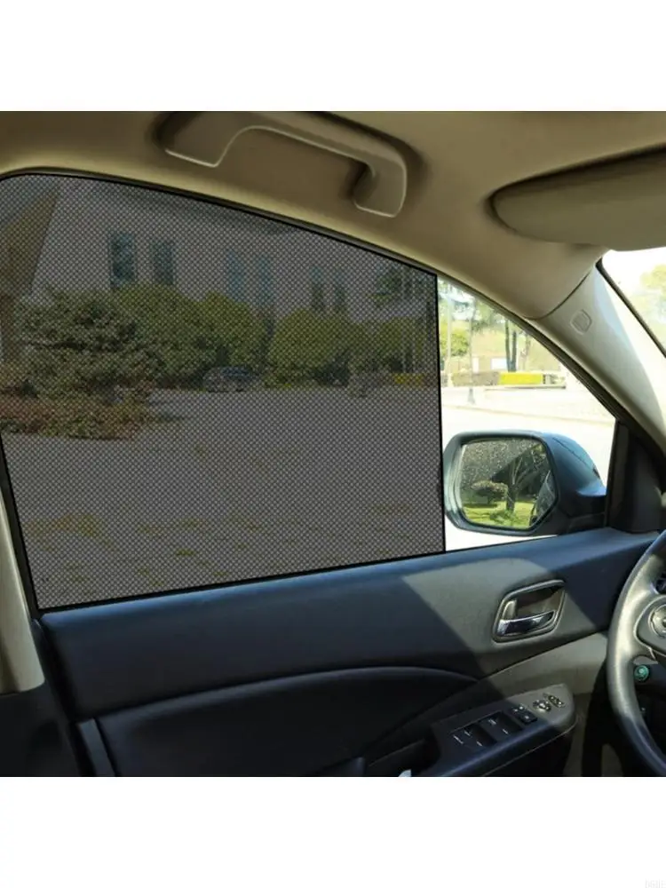 D5BE Static Cling Film Car Window Sunshade Privacy Protections for Car Interiors