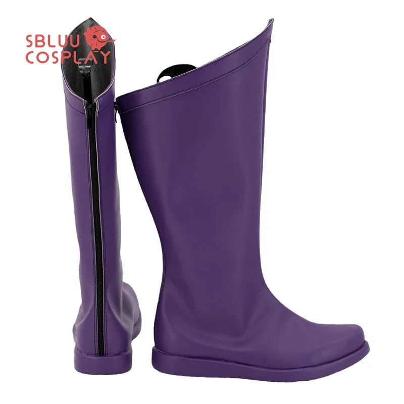 SBluuCosplay Skeletor Cosplay chaussures bottes sur mesure fête d'halloween