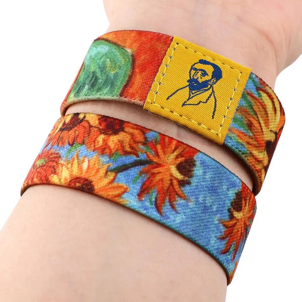 Van Gogh Armbänder für Damen Herren Mädchen Sport Handgelenk Band Kunst Gemälde Sternenhimmel Armbänder Armreif Party Geburtstag Schmuck Geschenk – Detail 5