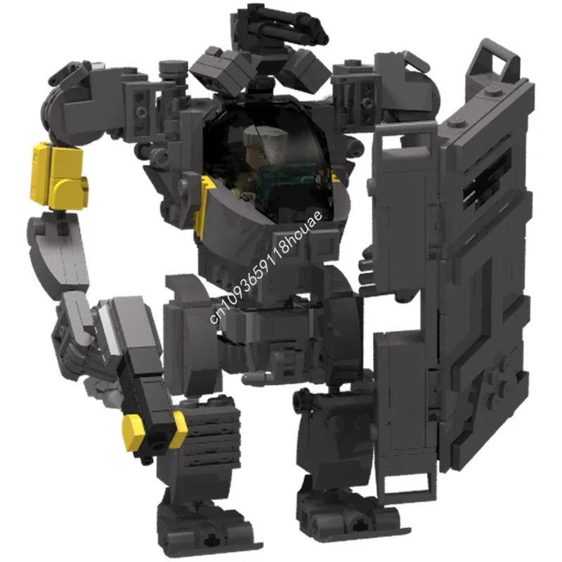 424pcs MOC AVATAR RDA AMP Defender  Building Blocks Education Brick Children Kids Birthday Toy to Develop Christmas toy Gift