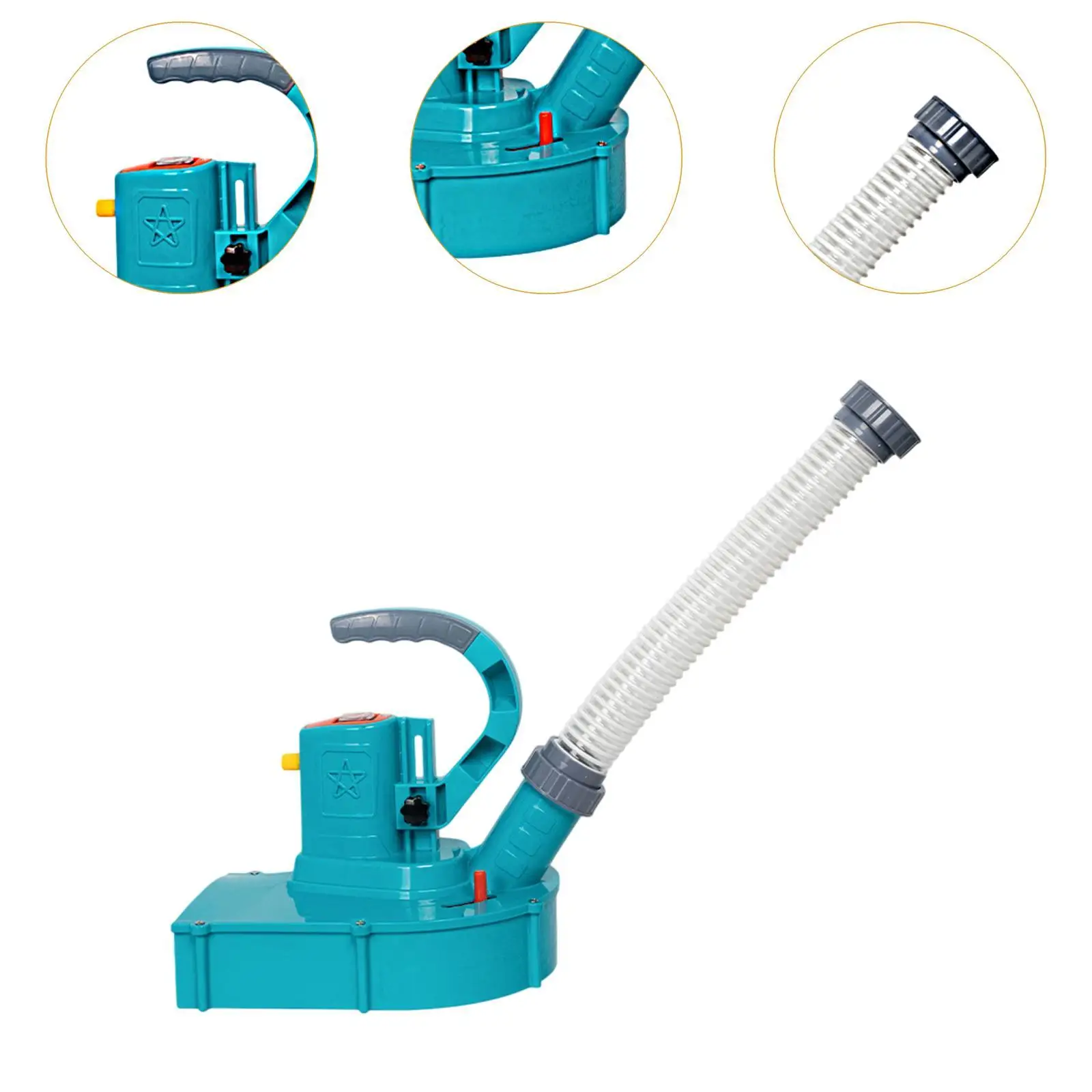 Dispenser Pupuk Rumput 3000 RPM Alat Pupuk Serbaguna Seeder Pertanian