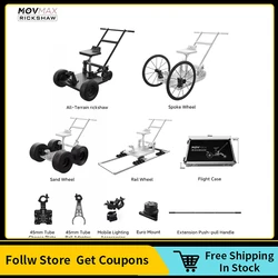 Vaxis MOVMAX All-terrain Rickshaw Combo Package Kit Photography Kit   Included 4 wheel modes/Flight Case/All accessories