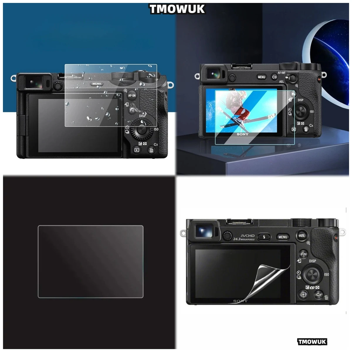 

9H Hardness Tempered Glass Film For Sony A6700 A6400 A6300 A6000 A5000 LCD Screen Protector