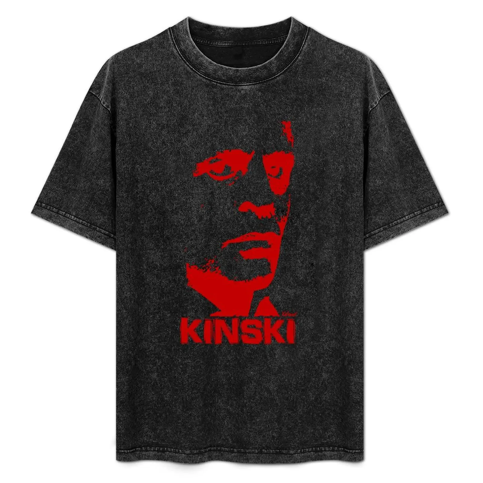 

KINSKI - Red T-Shirt Soft Anti-Shrink Cotton Tee