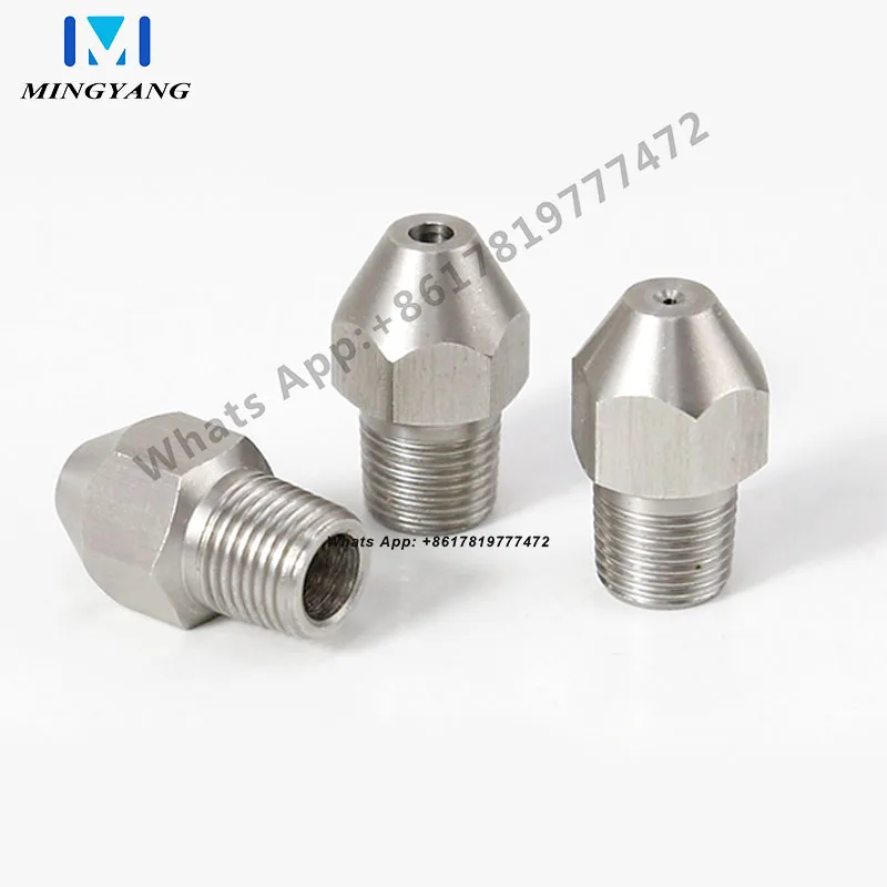 Full Cone Nozzle Solid Stream 0 Degree Spray Nozzle Stainless Steel Solid Stream Jet Nozzle