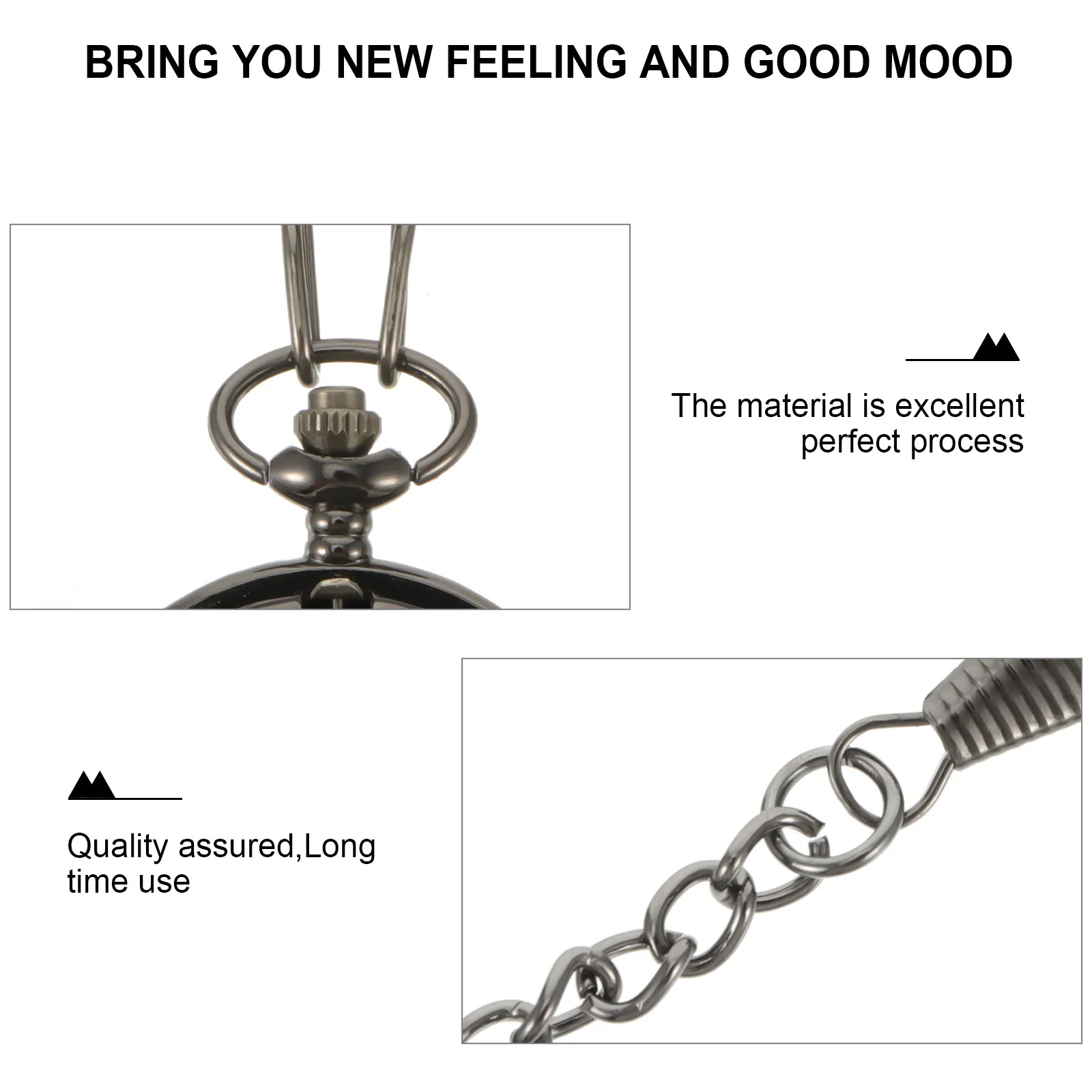 Hanging Watch Quartz Movement Exquisite Craftsmanship Durable Material Best Choice for Men Gift Hanging Pocket Watch