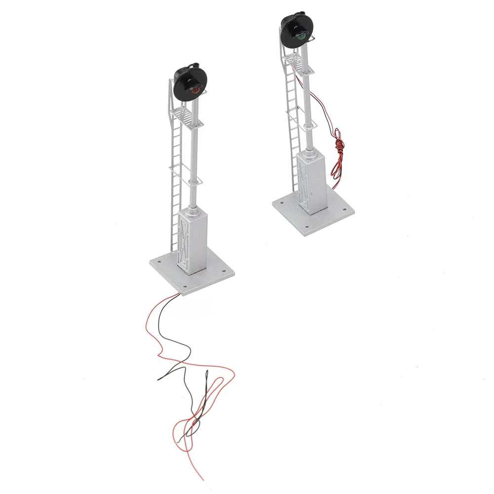 HO Scale Tri-lights Model 20mA for 3v DC Only Common Anode Signal Fine Metal Cabinet Railroad for smd LEDs Searchlight