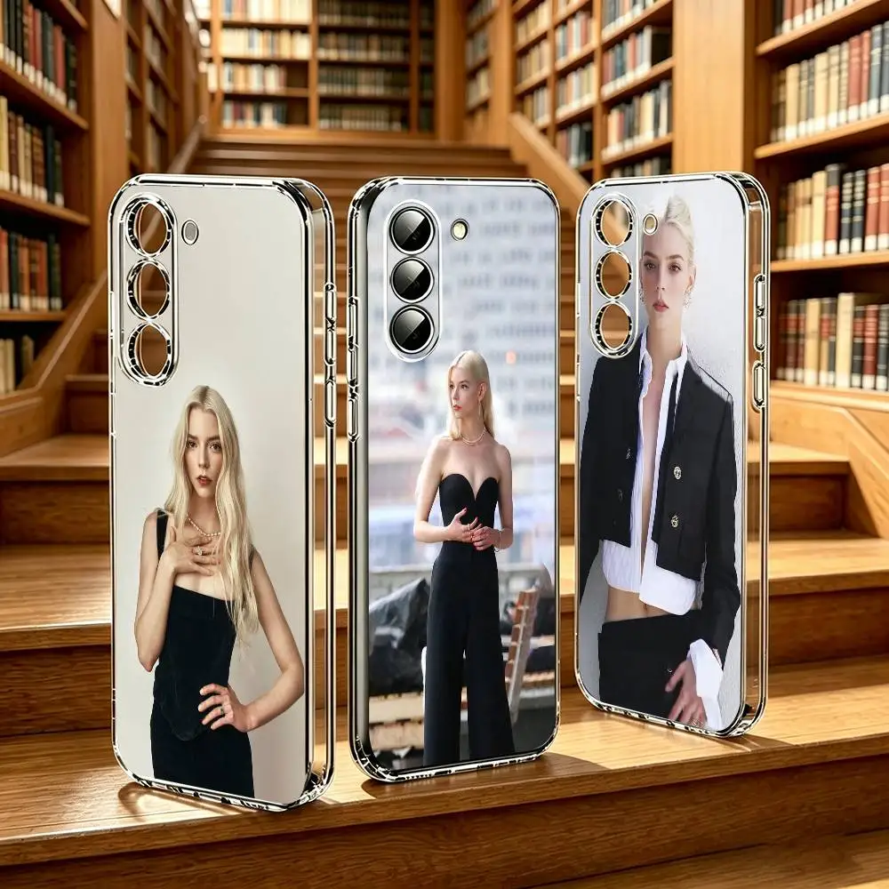 Retro Golden Hair Lady Sorceress  Phone Case for Samsung Galaxy A55 A06 A16 A26 A36 A56 A25 A35 A15 A54 Clear TPU Soft Case