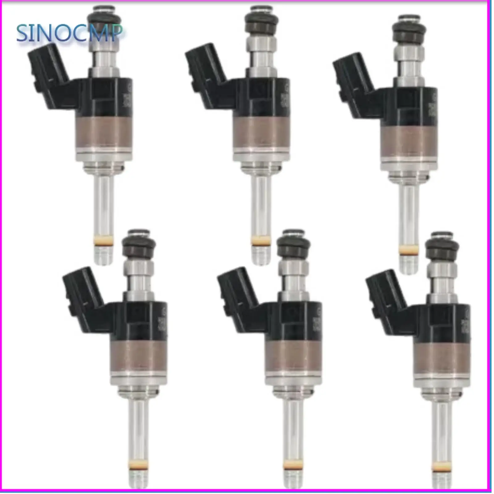 

6pcs Fuel Injector FJ1372 16010RLV305 16010RLV315 for Honda Odyssey 2018-19 Ridgeline 2017-19 Pilot 16-20 3.5L V6 Engine Parts