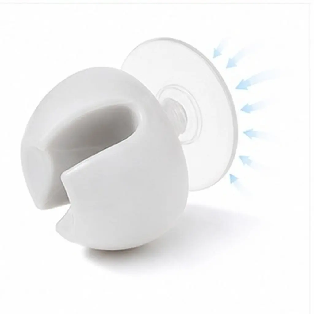 6Pcs Suction Cup Toothbrush Holder Bathroom Mounted Wall Holder Mirror Shower Small Toothbrush Holders Set Tooth Brush Holders,