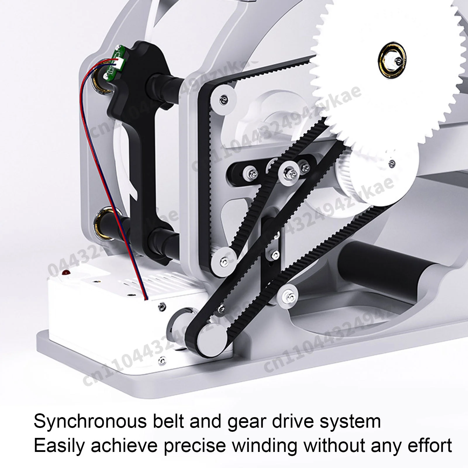 3D Printer Filament Respooler Electric Spool Winder for 1kg PLA PETG ABS TPU Nylon Adjustable Speed Intelligent Start Stop