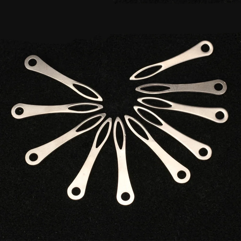 Stainless Steel Slingshot Rubber Band Insert Tied Assistant Helper Tools Hunting Shooting Catapult Threading Accessories