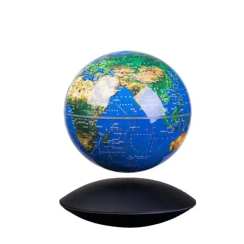 Magnetic levitation globe 3d three-dimensional office desktop living room decoration self-rotating luminous ornament