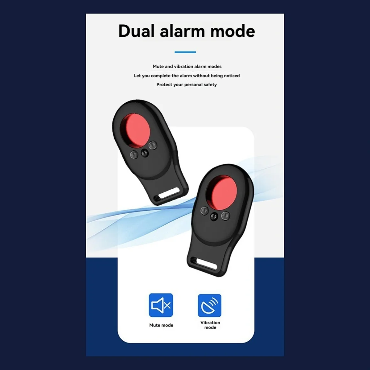 2025+ Anti-Theft Hidden Camera Detector, LED IR Alarm for Hotel, Rental, Outdoor Travel, Anti Candid Camera Security Device