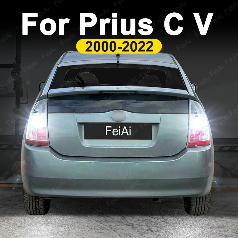 LED Reverse Light For Toyota Prius 2 3 C V Prime Alpha PHV Accessories Reversing Bulbs 2000-2007 2008 2009 2010 2011 2012-2022