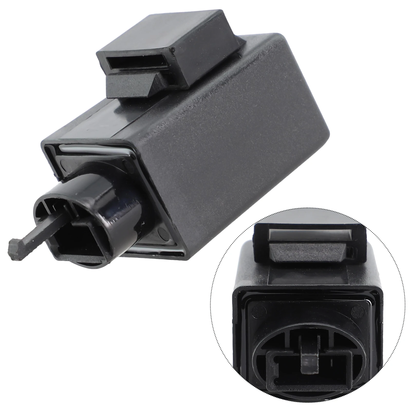 2Pin Motorcycle Light Relay LED Flasher Relay DC12V Ignition System Motor Flasher Electronic Blinker Turn Signal Light Flasher