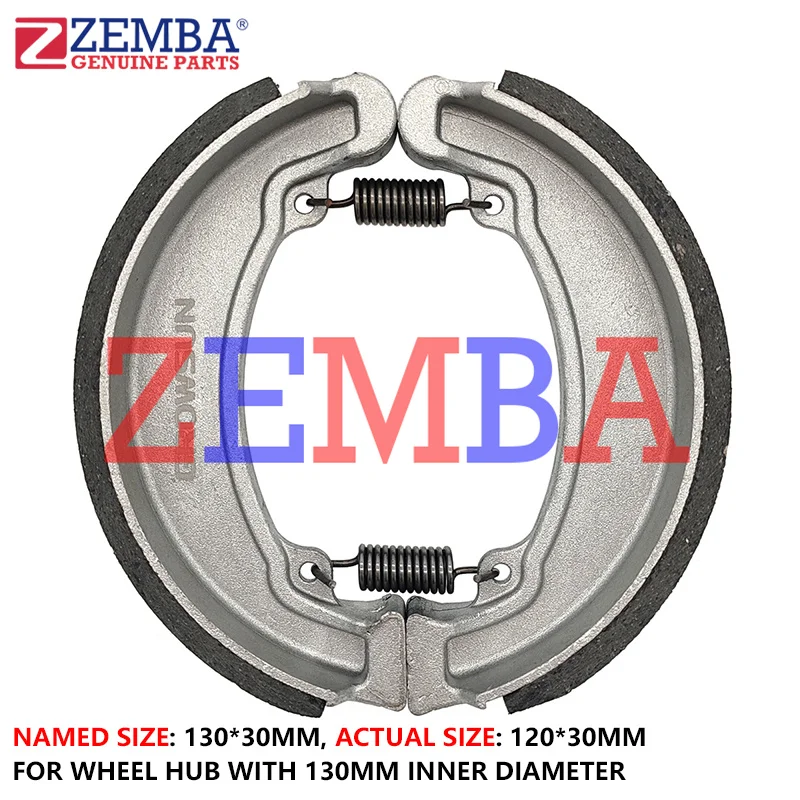 

BLACK SHEEL ASBESTOS FREE BRAKE SHOE 130*30 FOR WY125 CGL125 CB250 CBT125 CM125 EXCLUSIVE ITALIKA FT150 DM150 HORSE150