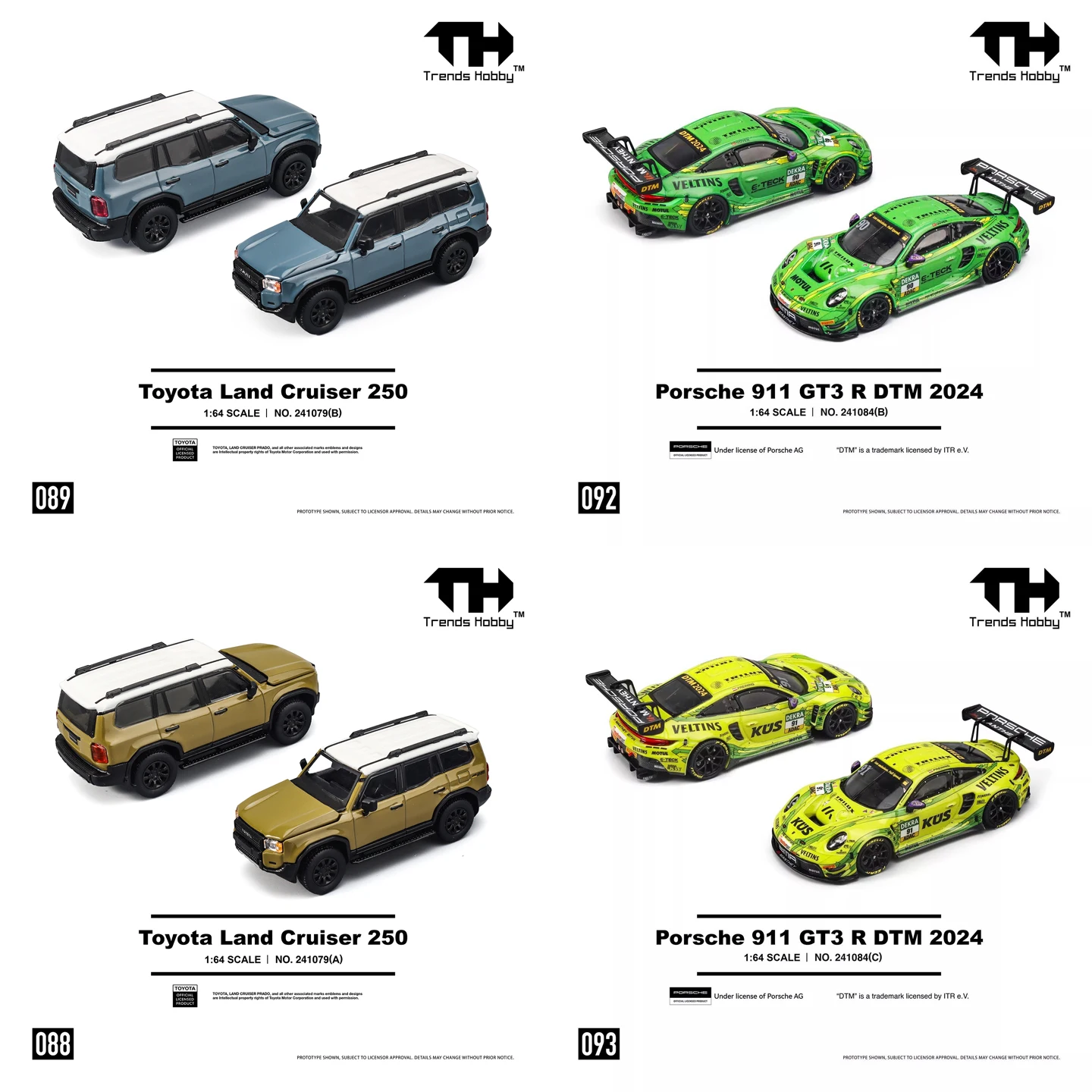 

XCARTOYS 1/64 NSX RGT Spoon Racing 911 GT3 R Land Cruiser metal alloy die-casting car model, boys' toy gift, holiday gift