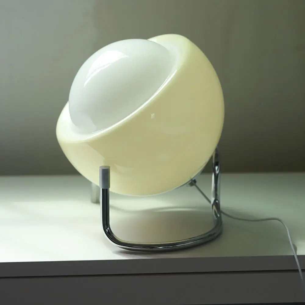 

Eye Protection Indoor Table Lamp 3 Color Light Glass Glass Creative Decoration Adjustable Brightness Medieval Bauhaus Desk Lamp