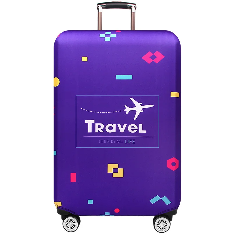 Thicken Suitcase Cover For 18-32Inch Suitcase Luggage Protective Cover Travel Trolley Elastic Luggage Cover